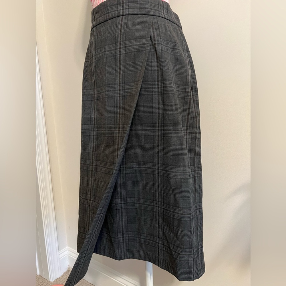 Uniqlo Pinstripe Skirt